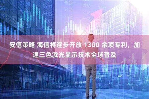 安信策略 海信将逐步开放 1300 余项专利，加速三色激光显示技术全球普及